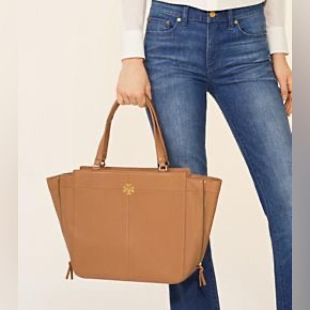 Tory Burch Ivy Side-Zip Tote